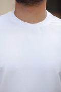 Erkek Kısa Kollu Basic Oversize Tshirt resmi